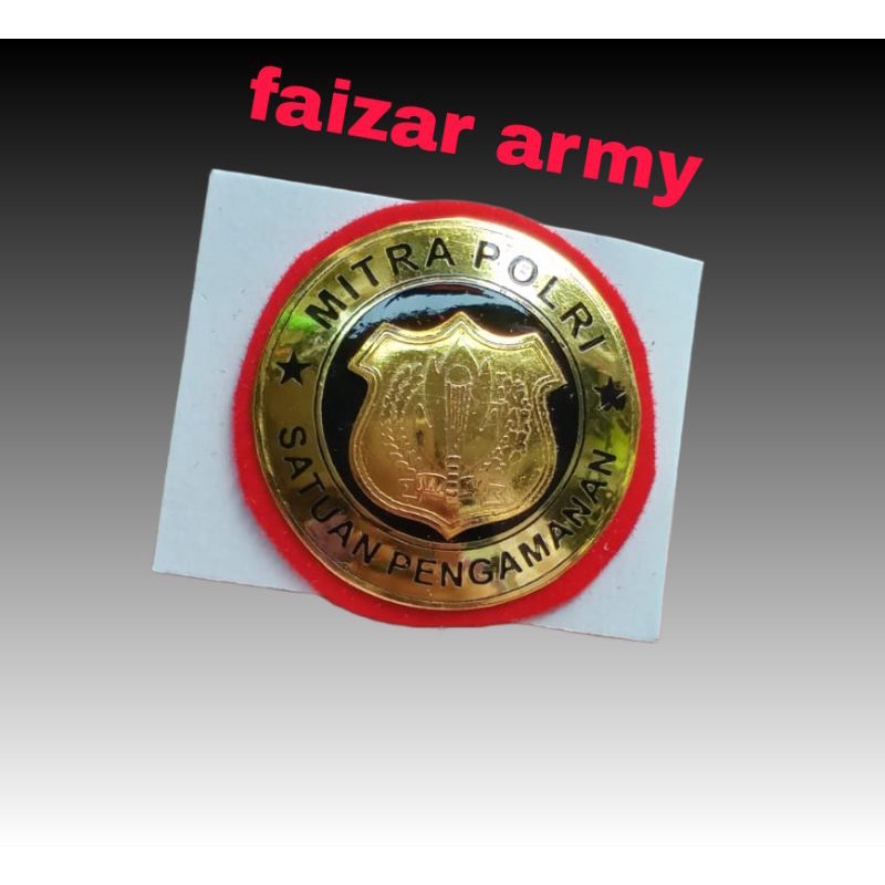 PIN SATPAM.PIN SATPAM MITRA POLRI.LENCANA SATPAM.LENCANA MITRA POLRI SATPAM