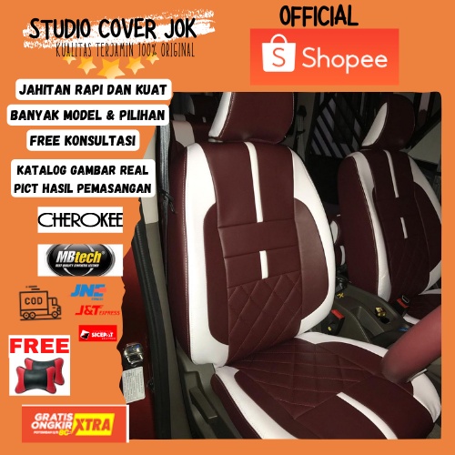Sarung Jok Mobil Agya Ayla Brio Jazz Yaris March Bahan Mbtech
