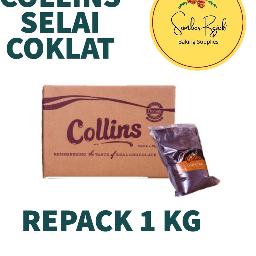 

GT7✦ Collins Selai Coklat Pasta / Selai Cokelat / Filling Coklat / Coklat Pasta Murah Enak 1 KG Recommended