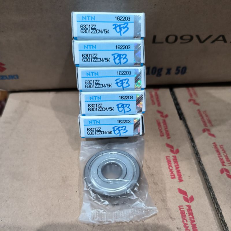 BEARING LAHER 6301 2RS ORIGINAL NTN JEPANG