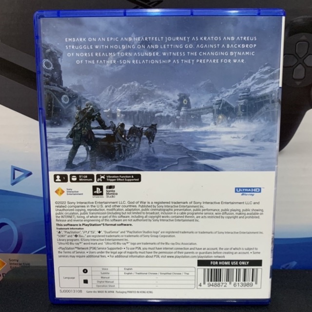 God of War Ragnarok PS5 Kaset God of war Ragnarok Playstation 5 PS 5 CD BD Game Games Gow Rag narok raknarok rak kratos atreus godofowar gad of wor