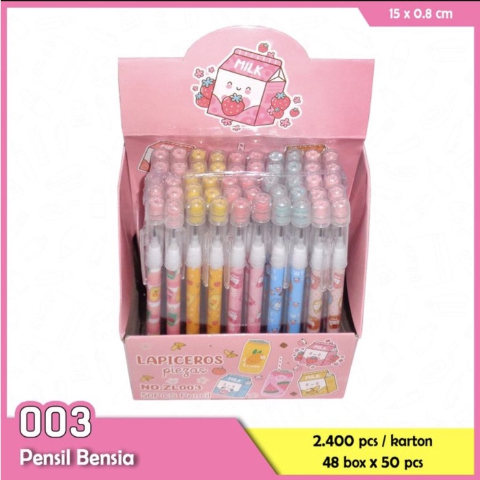 

pensil susun motif milk satuan ILMU27