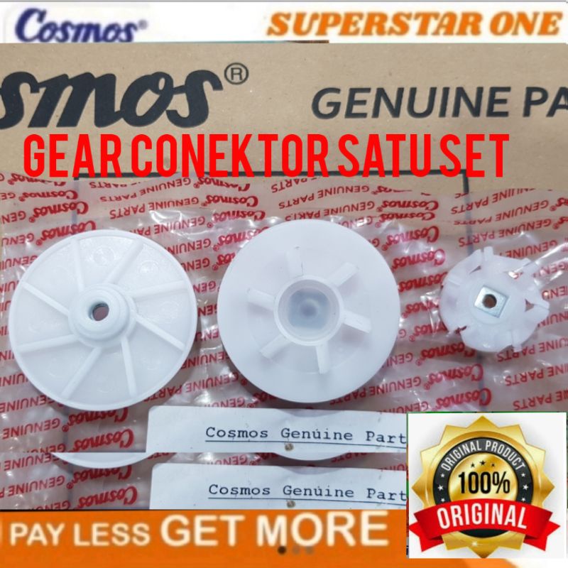 gear conektor cosmos blender cb281/282 gigi blender cosmos cb 281/ cb 282