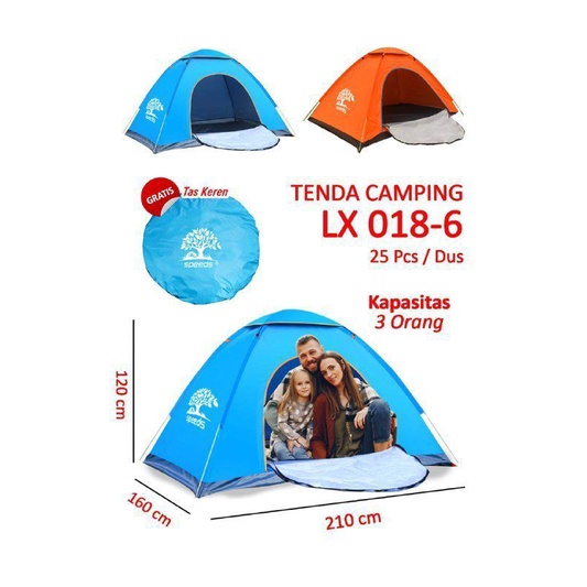 Tenda Camping Speeds LX018-06