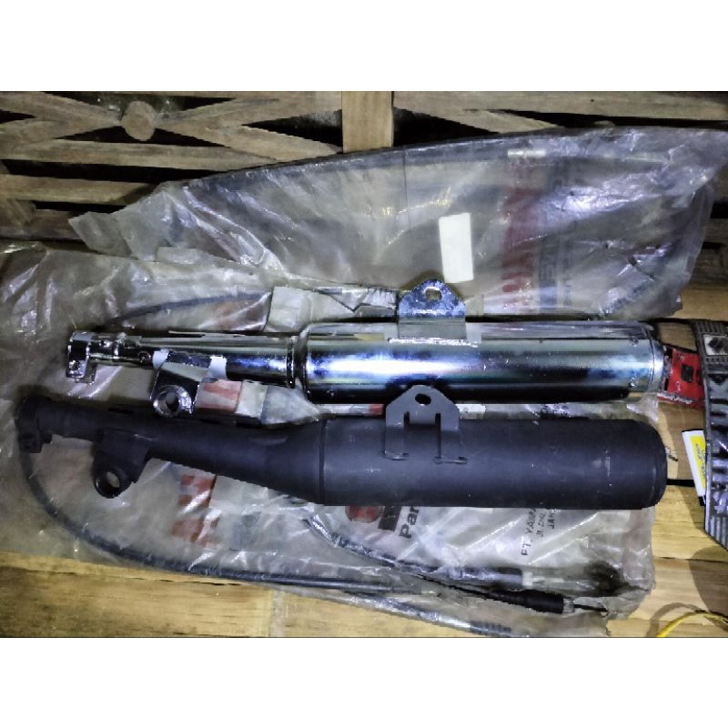 Knalpot vega zr original yamaha genuint part 5D9