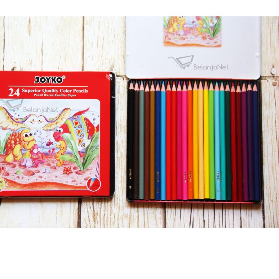 

Trend Pensil Warna Joyko Kaleng 24 Color ✔