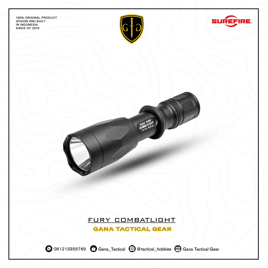 P2ZX Fury CombatLight LED Flashlight