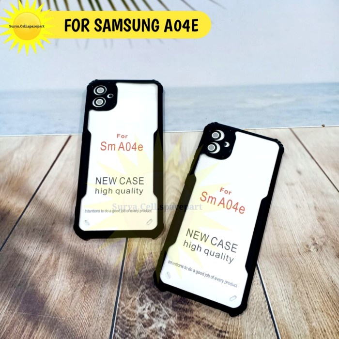 Case Shockproof Samsung A04e 2022 - Softcase Shockproof Samsung A04e