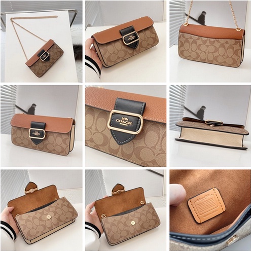 size:20cm  Coach cf474 474 475 chain bag shoulder bag messenger bag dinner bag  ltb