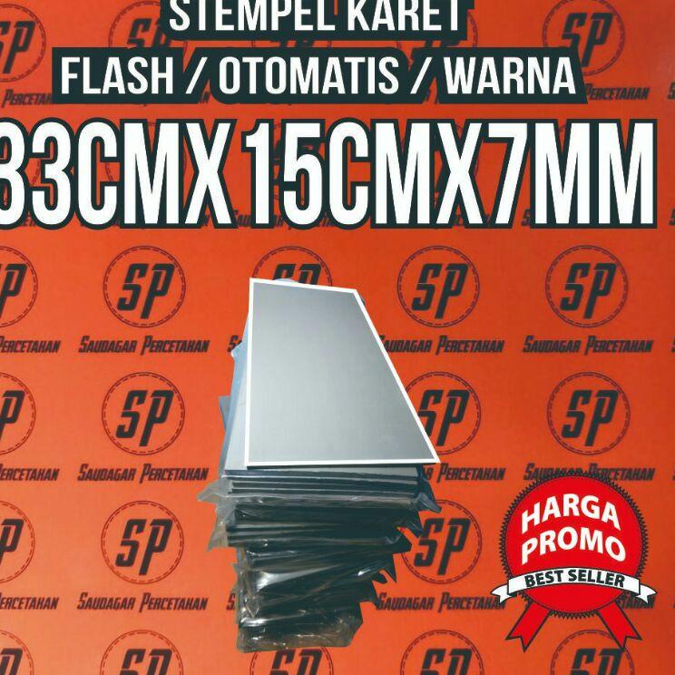 

Spesial Promo KARET STEMPEL FLASH OTOMATIS READY 33x15cm