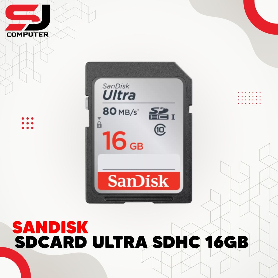 Sandisk Ultra SDHC 16GB | 32GB | 64GB SD Card ORIGINAL