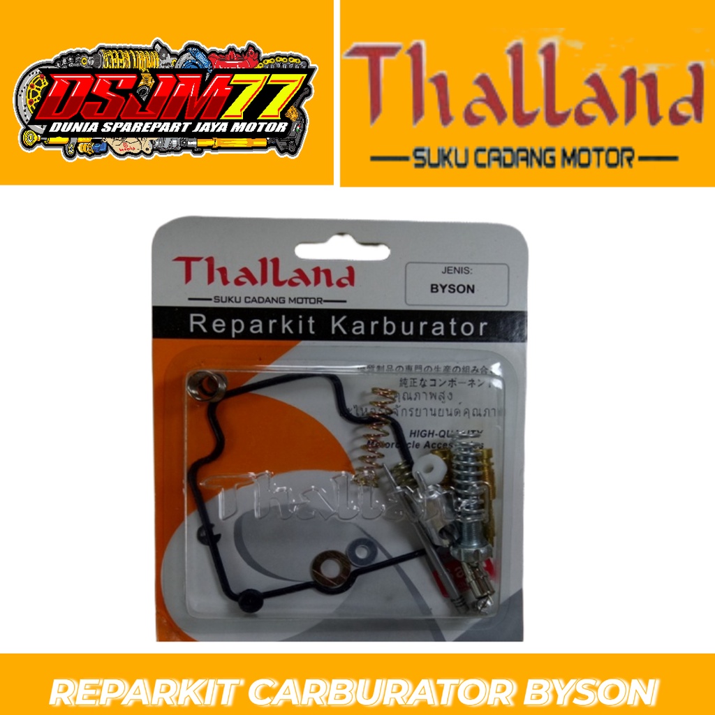 REPARKIT KARBURATOR BYSON THALLAND PARKIT KARBURATOR BYSON THALLAND