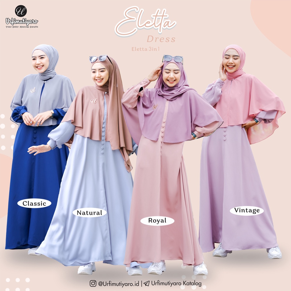 ELETTA DRESS ONLY by URFIMUTIYARO