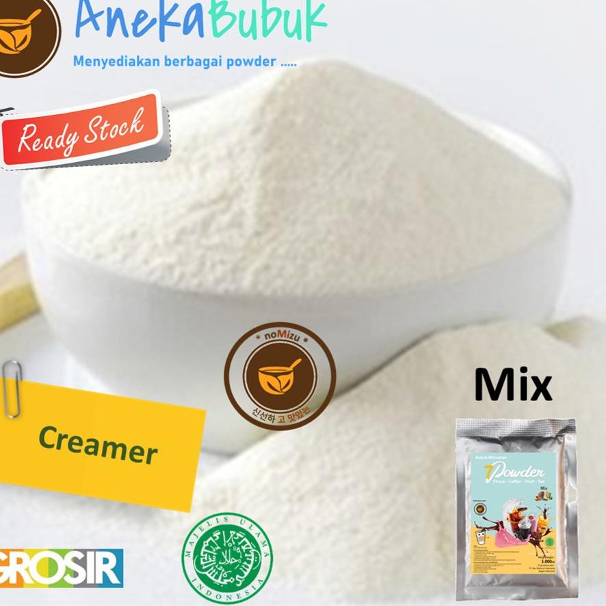 

Stok Banyak➨ Bubuk Creamer Non Dairy 1 kg / Serbuk Creamer 1 Kg / Bubuk Krimer Non Diary Powder Q45 ➨