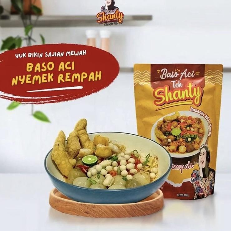 

>XC26619< READY Baso aci Teh Shanty Mie Nyemek Rempah Varian Baru