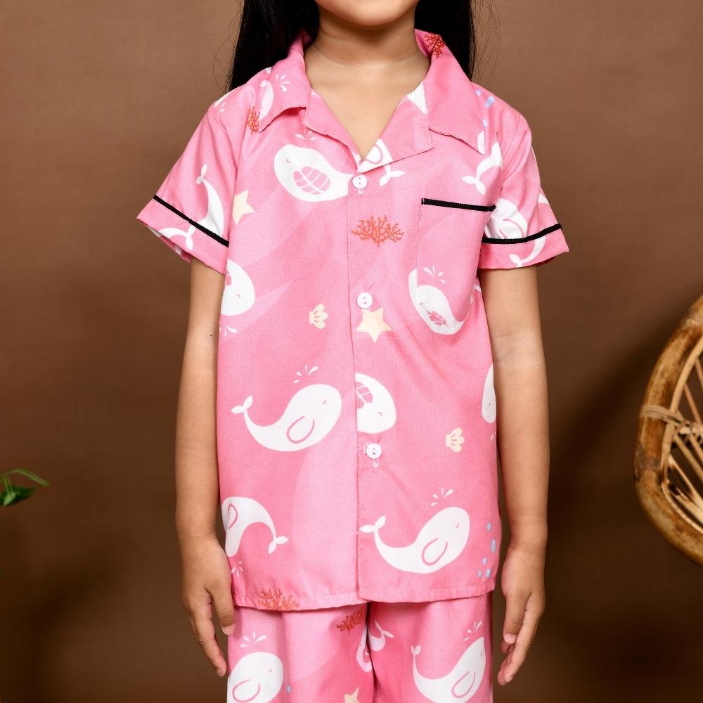 Monalisa Piyama Anak 1 - 2 Tahun ( Kids Size M ) Motif Karakter - Piyama Anak Perempuan