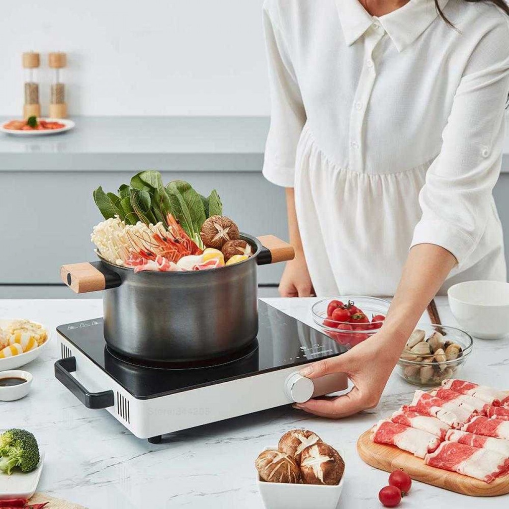 QCOOKER Kompor Induksi Kompor Listrik Multifungsi CR DT01