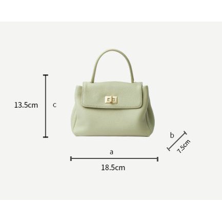 Tas wanita selempang panajang handle cantik FT52 18.5 x 7.5 x 13.5 cm