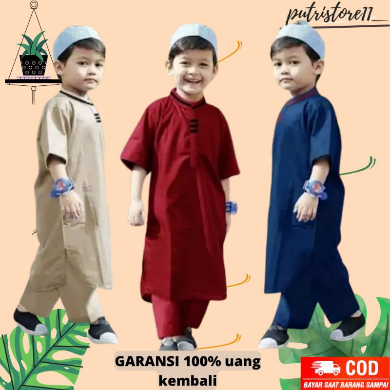 Promo Baju Muslim Anak Model List