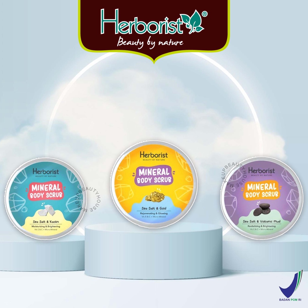 Jual HERBORIST Mineral Body Scrub 200gr Shopee Indonesia