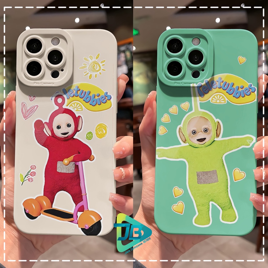 CUSTOM CASE SOFTCASE SILIKON PROCAMERA TELETUBBIES CUSTOM VIVO Y12 Y15 Y17 Y16 Y12S Y20 Y21S Y91 Y93 Y95 Y91C Y1S Y22 Y35 V25 V25E JB6339