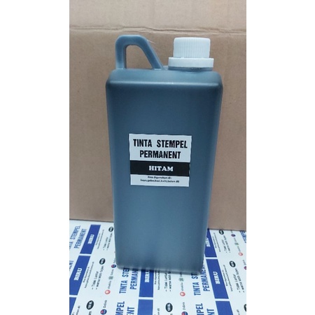 

TINTA STAMP PERMANENT WARNA HITAM UK 1LT