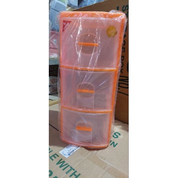 TEMPAT LACI CD DVD/ RAK CD DVD SUSUN 3 SHINPO 344 L3