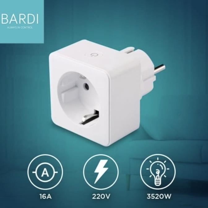BARDI SMART PLUG WIFI - COLOKAN SMART HOME