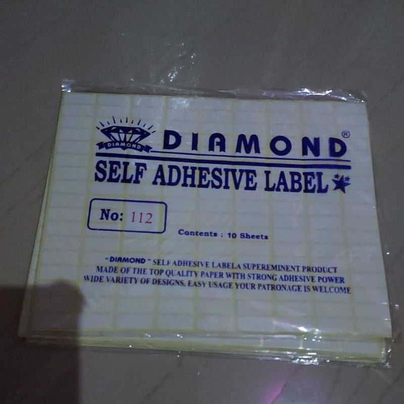 

label 112 Ukuran label 2 cm x 0,8 cm