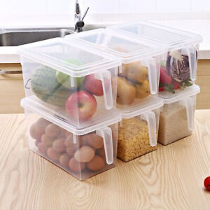 KOTAK KONTAINER MAKANAN KULKAS Kitchen Storage Food / Kotak Tempat Penyimpan Makanan Dapur Kulkas / Refrigerator Storage Box Large