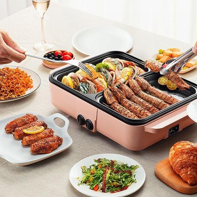 Panggangan Bbq And Shabu 2 In 1 / Bbq Hotpot Stortatan