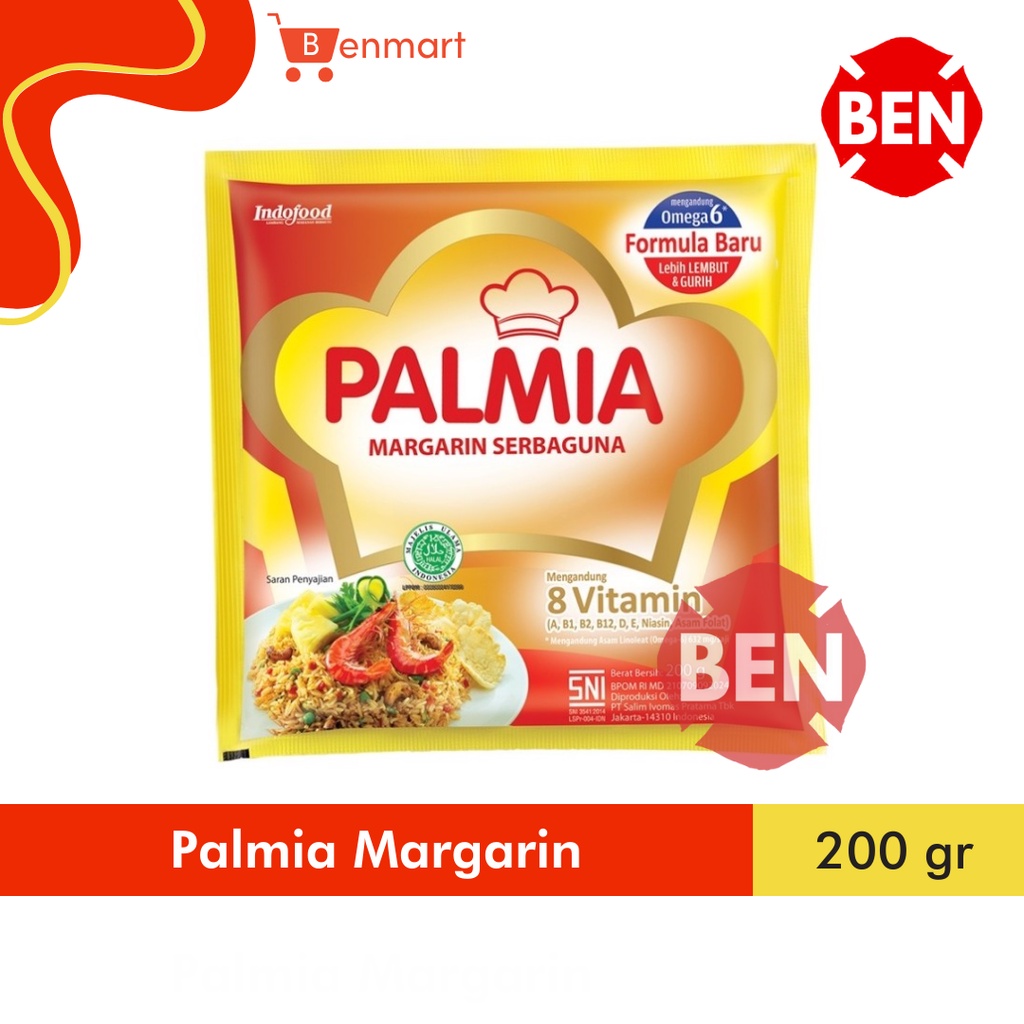 

Palmia Margarin Serbaguna 200g 200gr Margarine Mentega Butter Murah