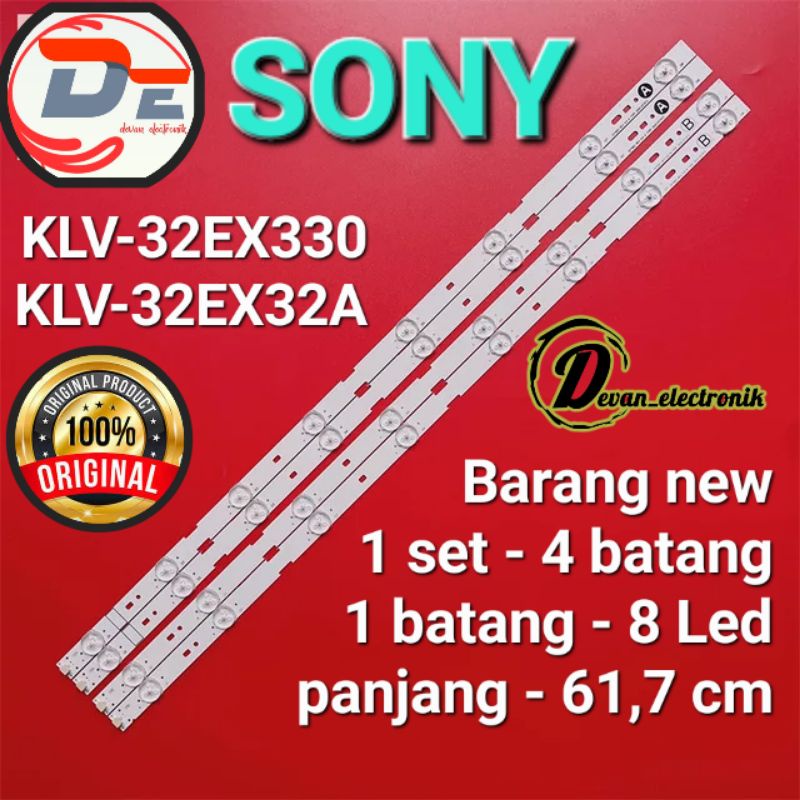 BACKLIGHT TV SONY 32EX330 32EX32A LED BACKLIGHT TV SONY KLV 32EX330 KLV 32EX31A BACKLIGHT TV SONY 32
