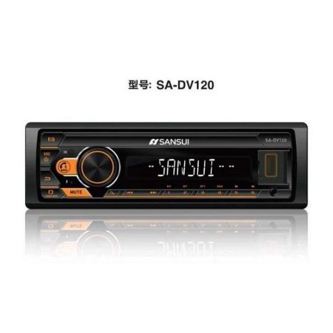 SANSUI SA-DV120 DECKLESS MP3 HEADUNIT SINGLE DIN AUDIO MOBIL UH54O56K