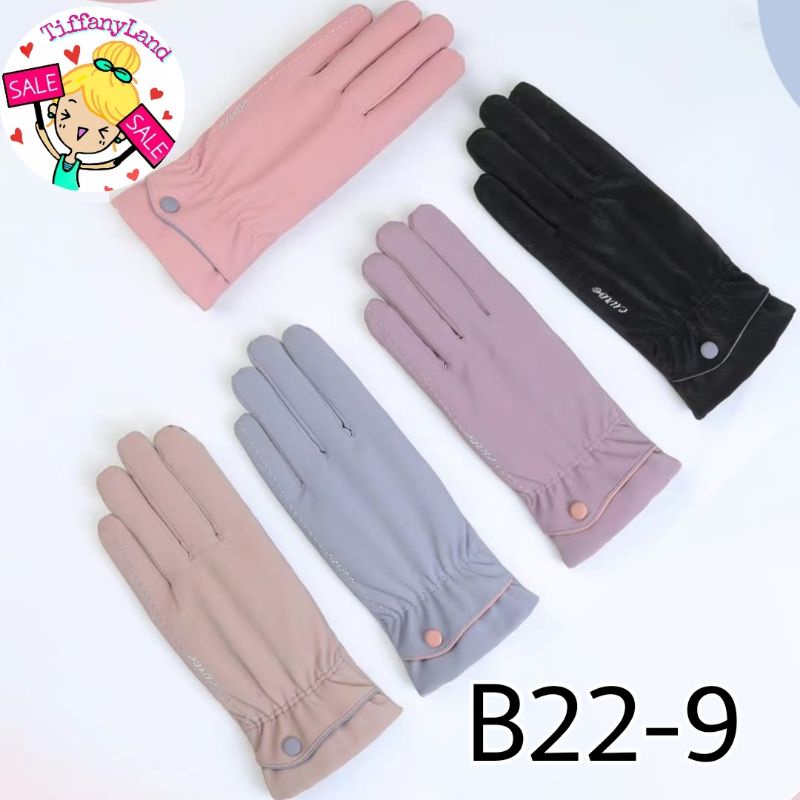 sarung tangan wanita touch screen fashion tebal B22-9