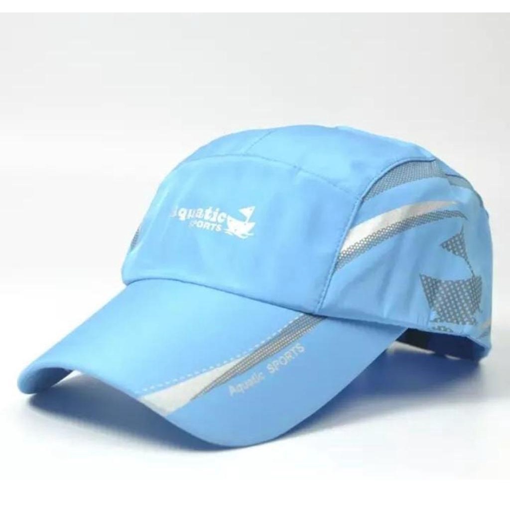 Baseball cap Sport Polos Untuk Pria Wanita topi Olahraga maraton sepeda senam