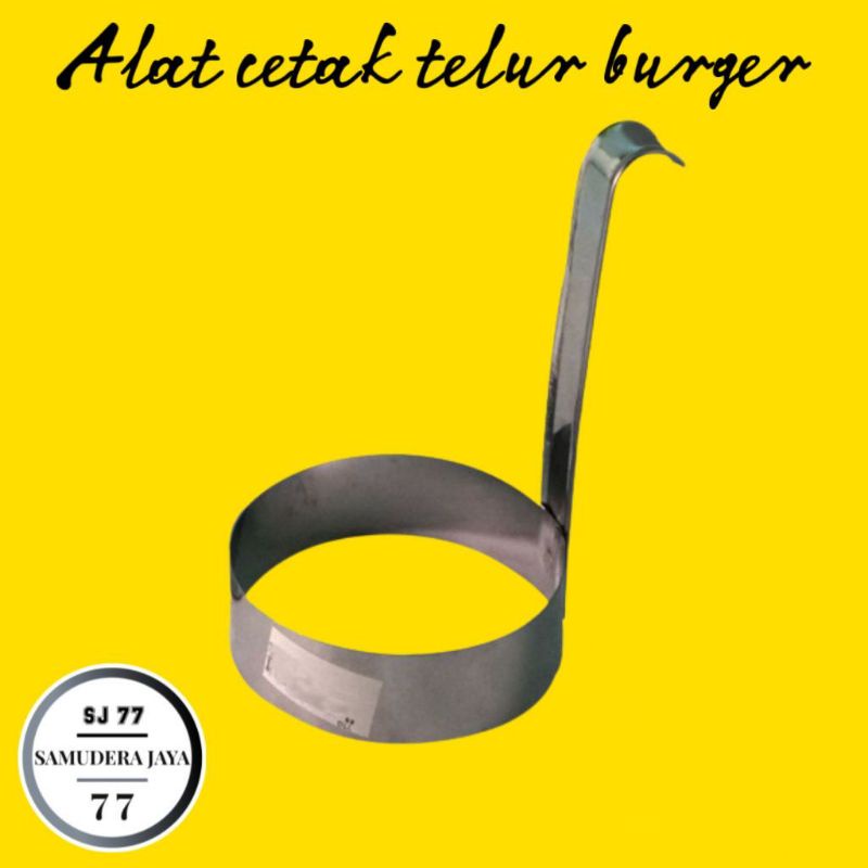 CETAKAN TELUR BURGER BULAT / CETAKAN BURGER / ALAT BURGER
