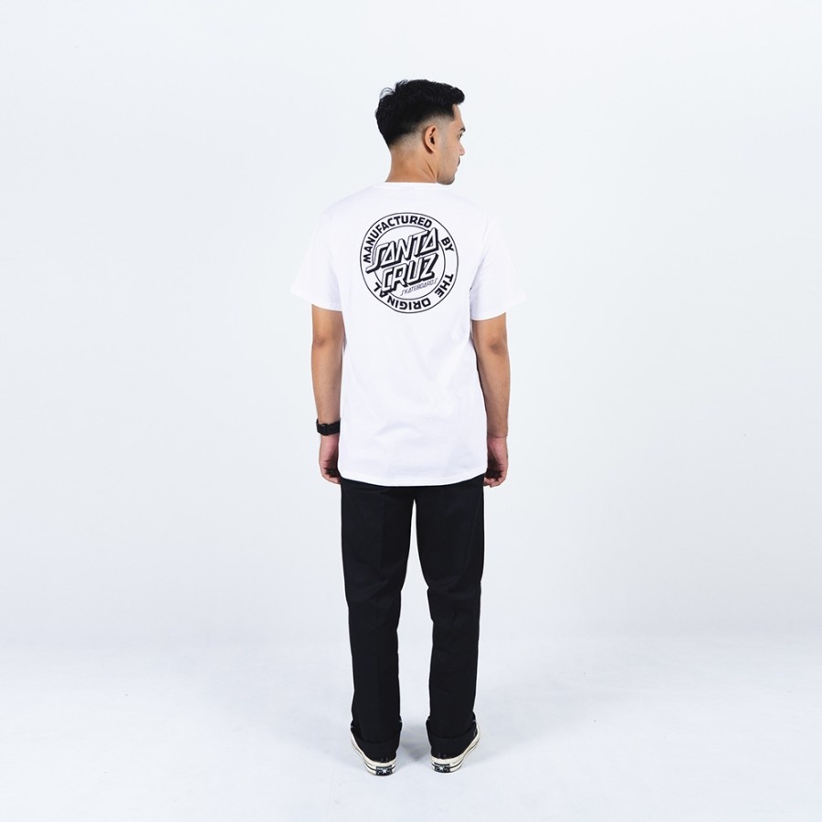 Santa Cruz MFG Dot White Tee