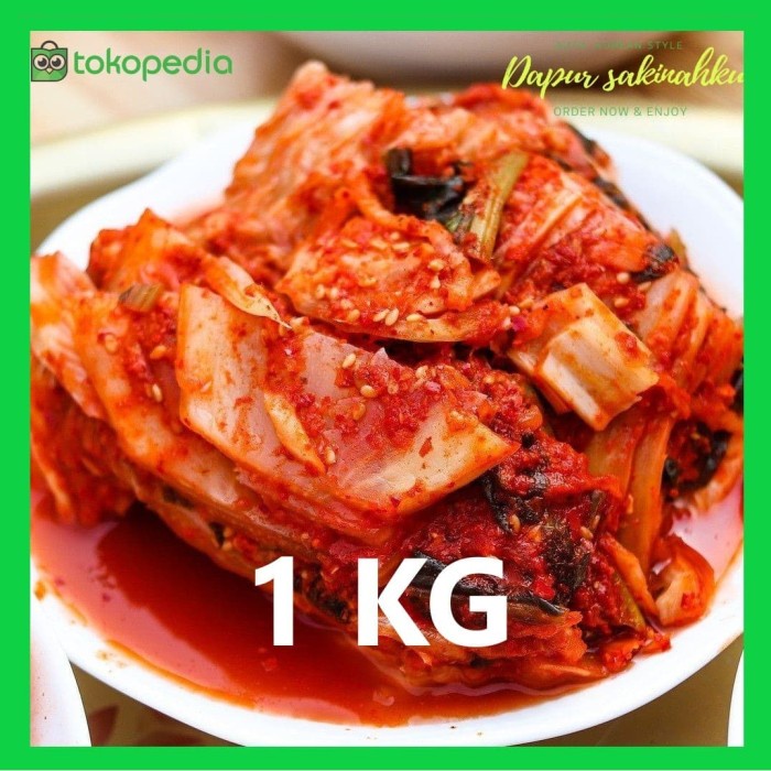 

Kimchi Original Kimci / Kimchi Non Alkohol / Kimchi Halal 1Kg Tx0717