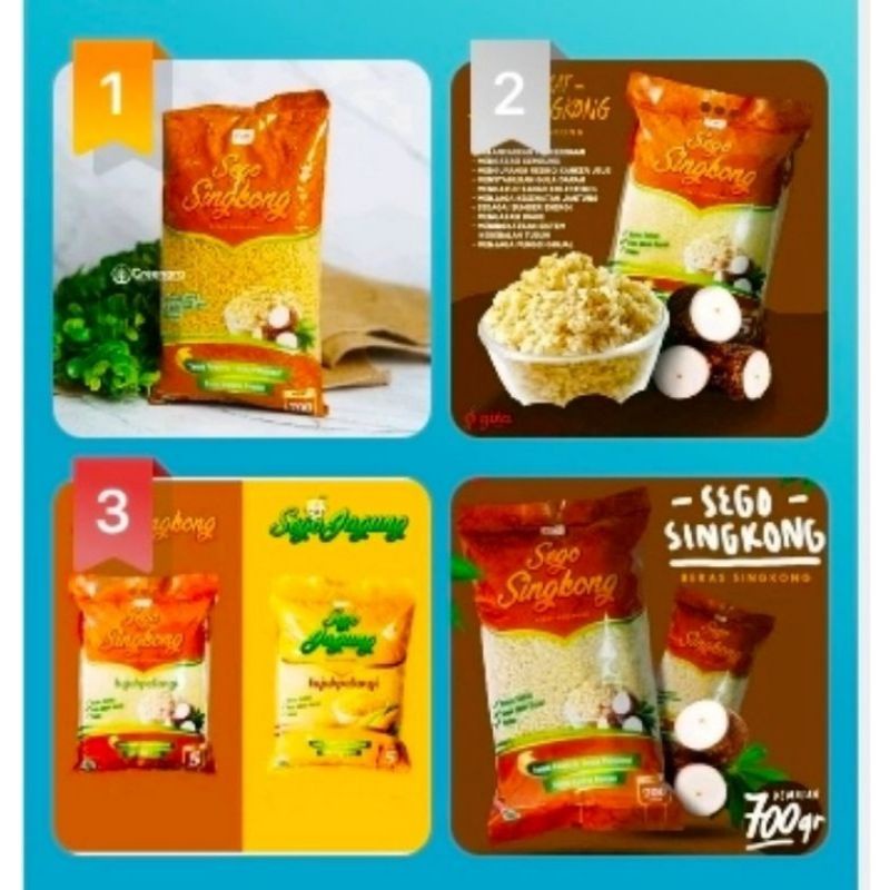 

Sego SINGKONG 700 gram