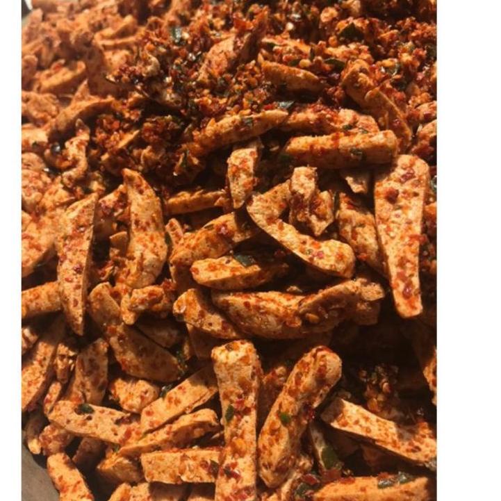 

Quality Control✅Basreng/Baso goreng pedas super krispi Bumbu basah daun jeruk netto 1 kg promo|SQ1