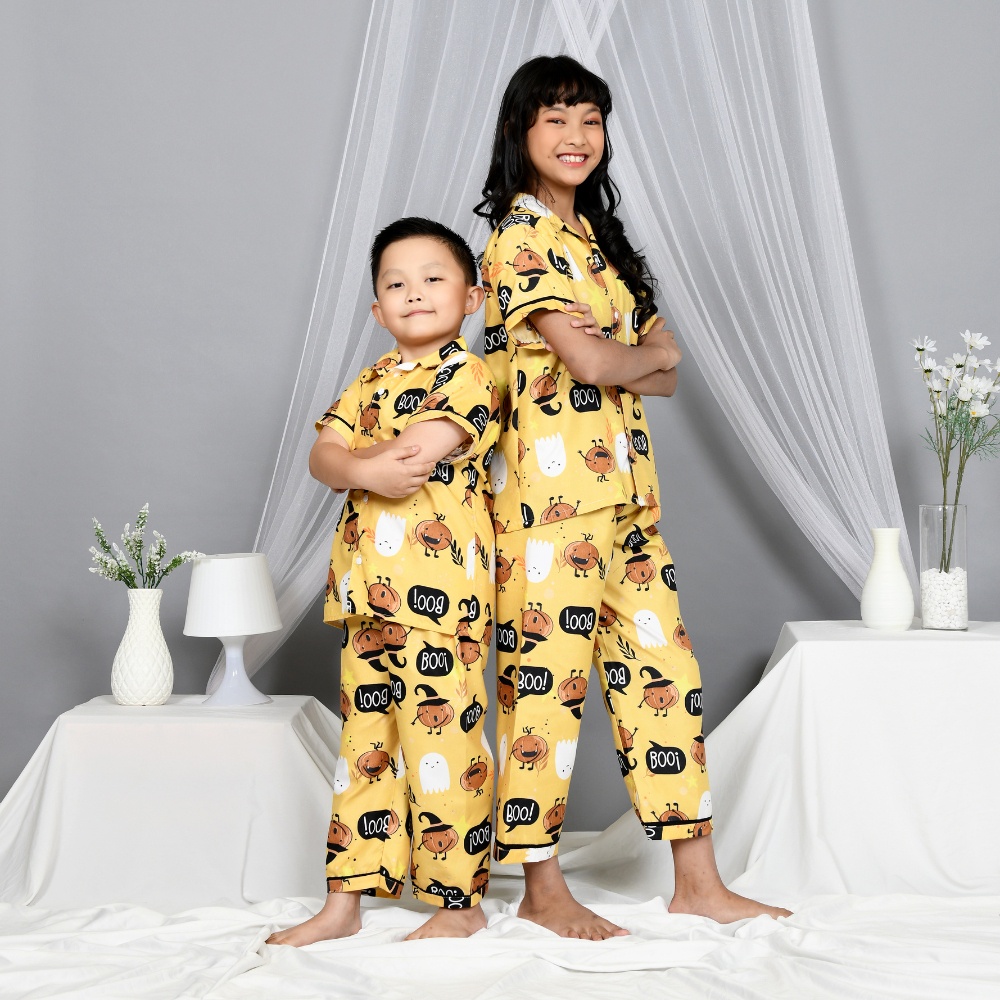 Monalisa Piyama Anak 2 - 4 Tahun ( Kids Size L ) Motif Karakter / Piyama Anak Laki