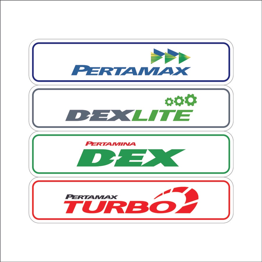 

STIKER VINYL PERTAMAX, PERTAMINA TURBO, PERTALITE (DIJUAL SATUAN)