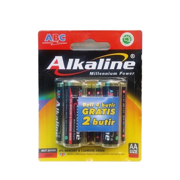 Jual Ready Stok Baterai Abc Alkaline Aa A Pcs Battery Abc Alkaline Aa