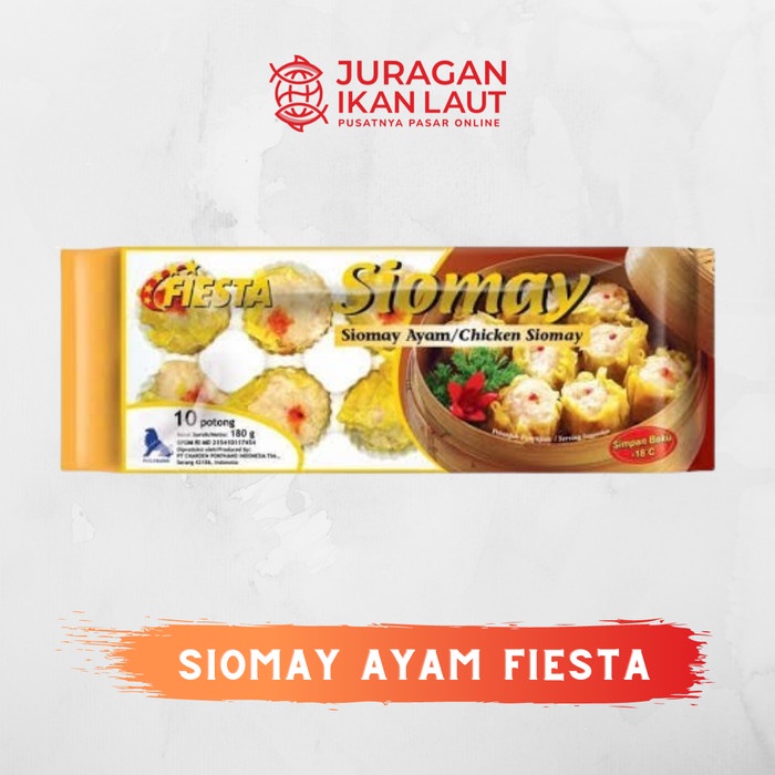 

Siomay Ayam Fiesta 180 Gram - Isi 10 Potong