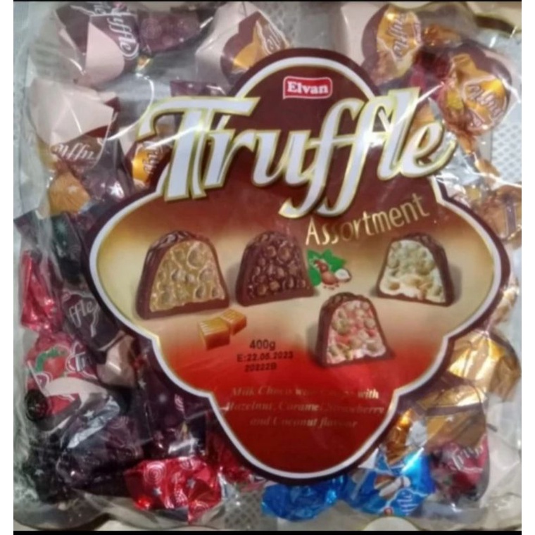 

COKELAT TURKEY TURFFLE ELVAN ASSORTMENT 400 Gram.