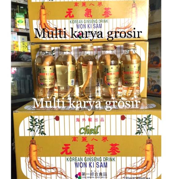 

✓ minuman ginseng Korea won Ki Sam korean ginseng drink Trend