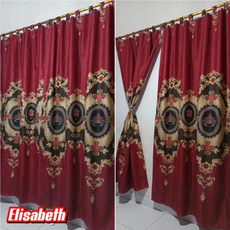 Gorden perekat // ecer harga grosir // horden motif.