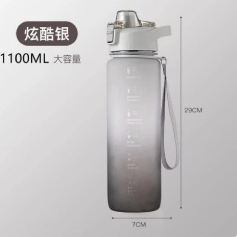 BOTOL MINUM 1 LITER VIRAL / BOTOL 1ML GRADASI   STIKER 2D & 3D BZ-268 L5E7