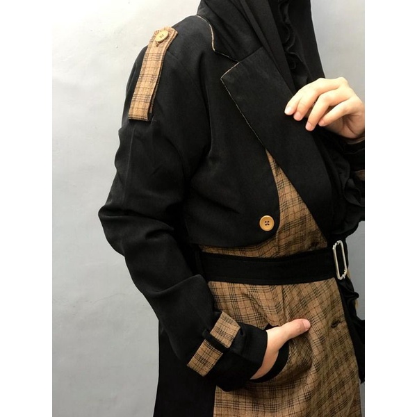 Blazer Black Coat | Blazer Wanita | Blazer Korea | Blazer Formal